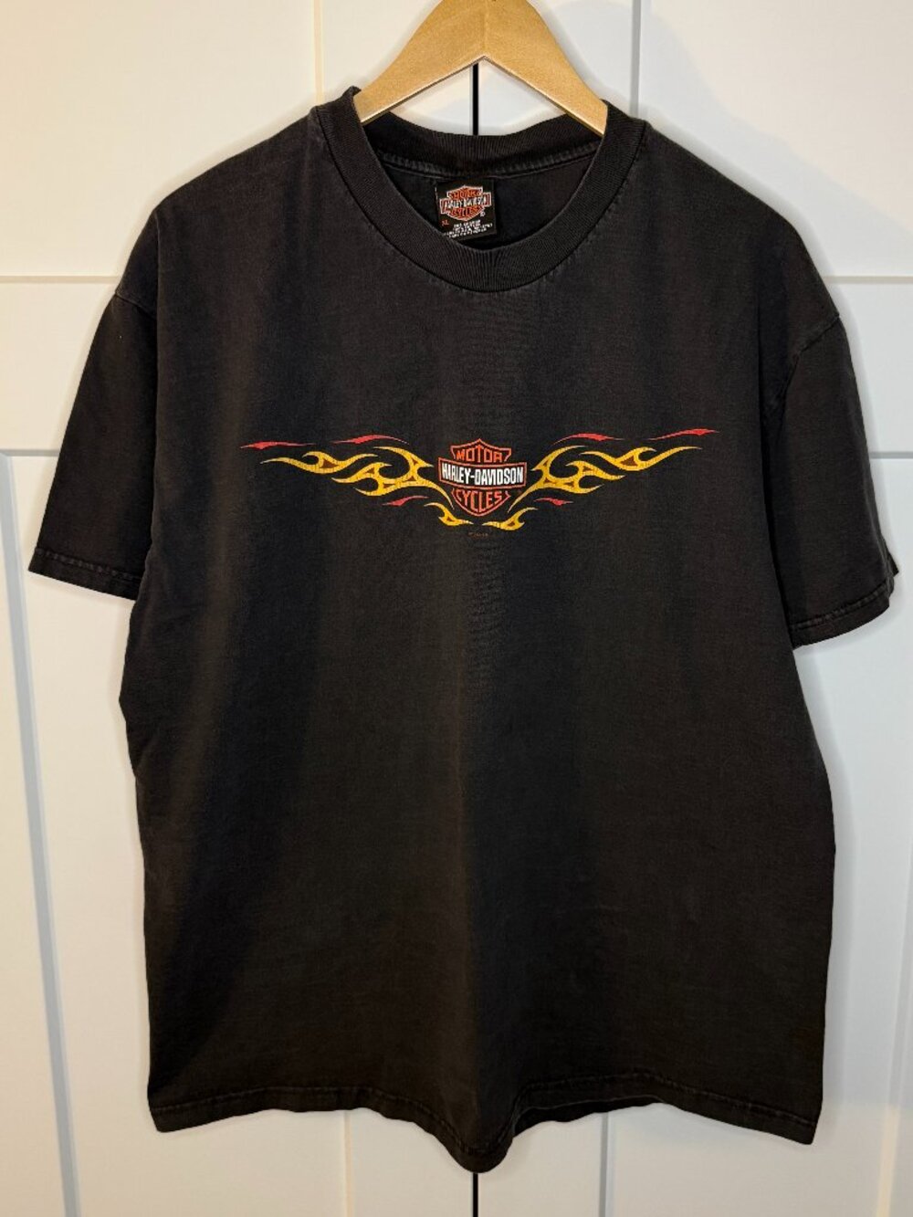 Harley-Davidson Men's Black Capitol Lansing Michigan Graphic T-Shirt Size XL